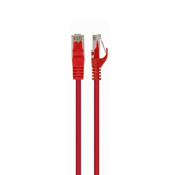 Патч-корд Cablexpert PP6U-0.5M/R UTP, кат.6, 0.5м, литой, многожильный, красный фотографии