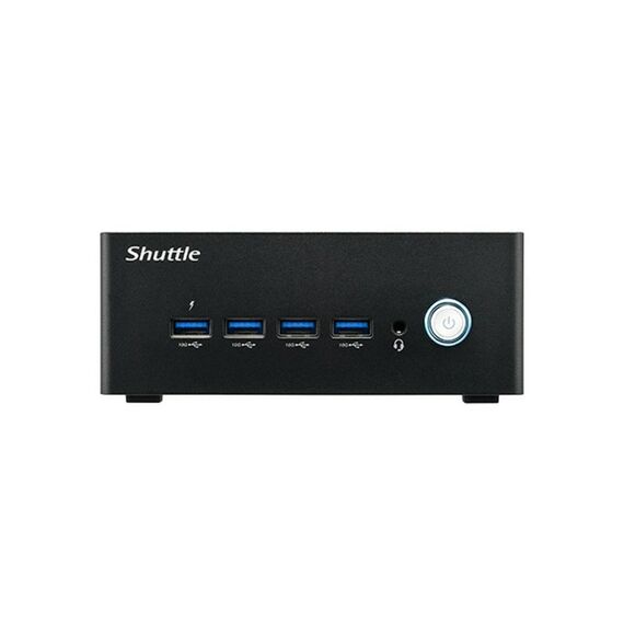 Мини ПК Shuttle NT10H Intel Ultra5 125H, 2 x DDR5 SODIMM, no SSD, 120w PSU, VESA [77R-NT10H-001-SHU04-MDG] фотографии