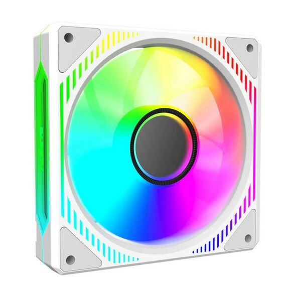 Вентилятор ALSEYE Cooling Fan 120x120x25mm, DC 12V, 800-2000R.P.M.10%, 61.5CFM 10%, 6-35dB(A) 10%, Hydraulic, ARGB [AS.04.06.0124] фотографии