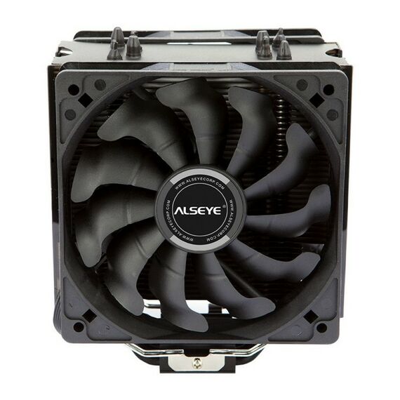 Вентилятор ALSEYE S120D-B Universal TDP 135W, 2x120FAN, 4 heat pipe, PWM, RTL [AS.01.07.0019] фотографии