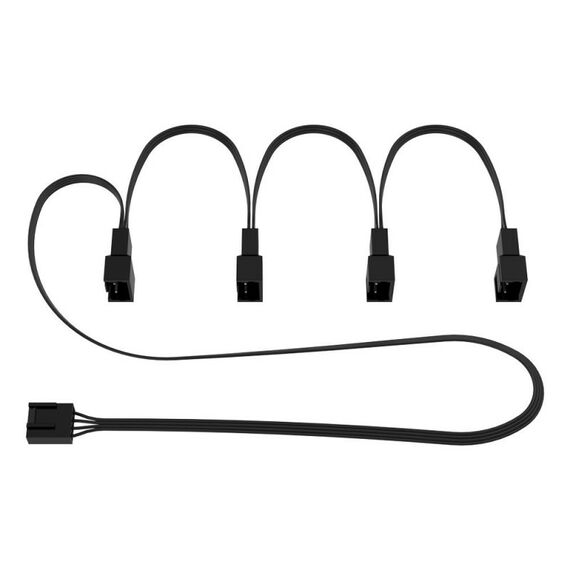 Разветвитель для корпусных вентиляторов Arctic Cooling ARCTIC 4-Pin Fan Splitter Cable to 4-x PWM Fan, OEM [ACCBL00007A] фотографии