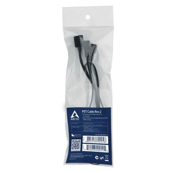 Разветвитель для корпусных вентиляторов Arctic Cooling ARCTIC 4-Pin Fan Splitter Cable to 4-x PWM Fan, OEM [ACCBL00007A] фотографии