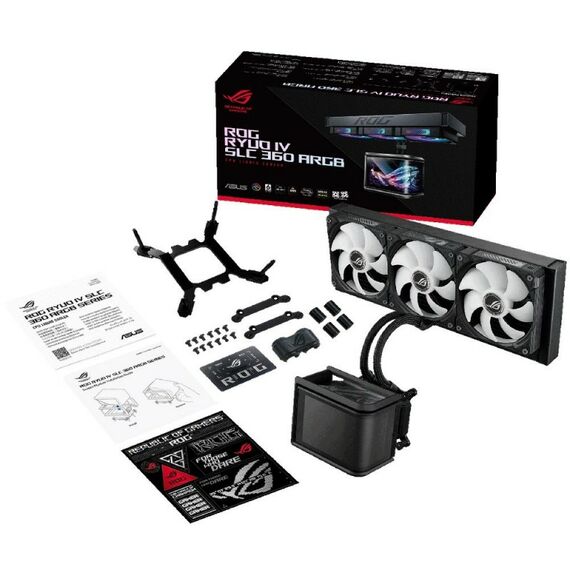 Жидкостная система охлаждения Asus ROG RYUO IV SLC 360 ARGB [90RC0151-B0EAY0] фотографии