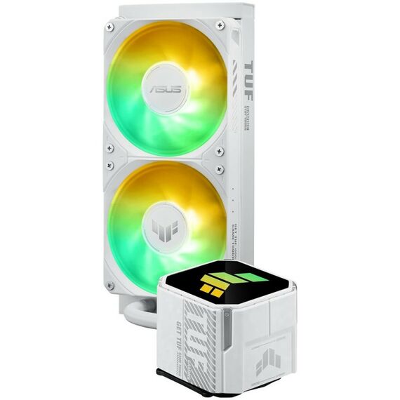 Жидкостная система охлаждения Asus TUF GAMING LC III 240 ARGB WHT [90RC01J2-B0EAY0] фотографии