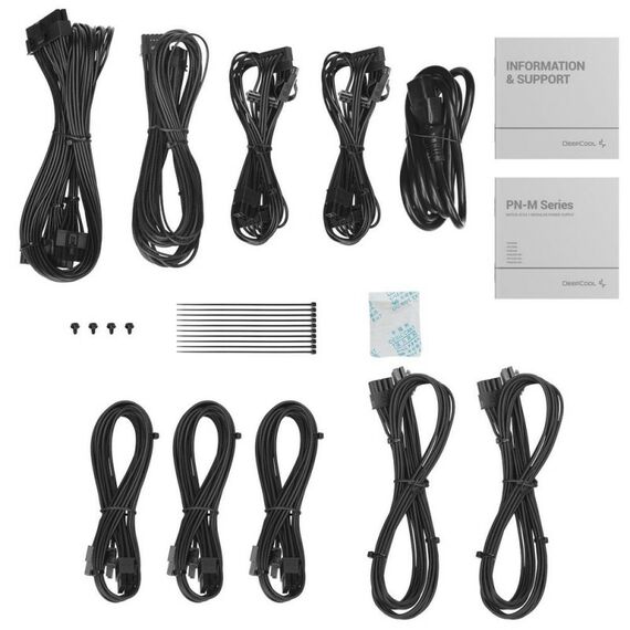 Блок питания Deepcool PN650M [R-PN650M-FC0B-EU] фотографии