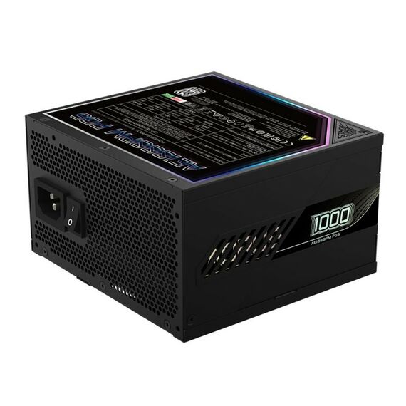 Блок питания ПК GigaByte AE1000PM PG5 1000W, 80Plus, Platinum, полностью модульный, PCIe Gen 5.1, ATX 3.0 compatible [GP-AE1000PM PG5] фотографии