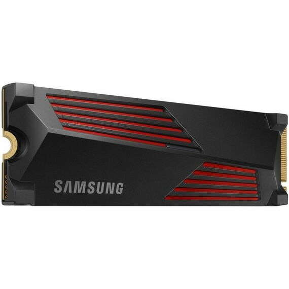 Твердотельный накопитель SSD Samsung 990 PRO with Heatsink MZ-V9P4T0GW 4TB M.2 2280, PCIe Gen4x4 with NVMe, 7450/6900, IOPS 1600/1550K, MTBF 1.5M, Samsung V-NAND TLC, 4GB LPDDR4MB, 2400TBW, RTL [MZ-V9P4T0GW] фотографии