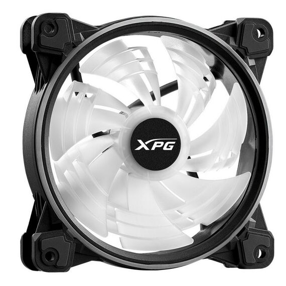 Вентилятор XPG HURRICANE 120 ARGB, PWM, черный [HURRICANE120ARGBPWM-BKCWW] фотографии