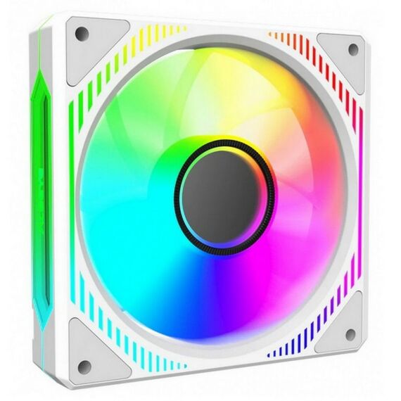 Вентилятор в корпус ALSEYE Cooling Fan 120x120x25mm DC 12V, 800-2000R.P.M.±10%, 61.5CFM±10%, 2.1mm H2O±10%, Hydraulic, ARGB [AS.04.06.0125] фотографии