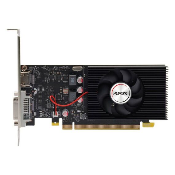 Видеокарта Afox GT1030 2GB GDDR5, 64bit, DVI, HDMI, 1FAN, LP, RTL [AF1030-2048D5L8] фотографии