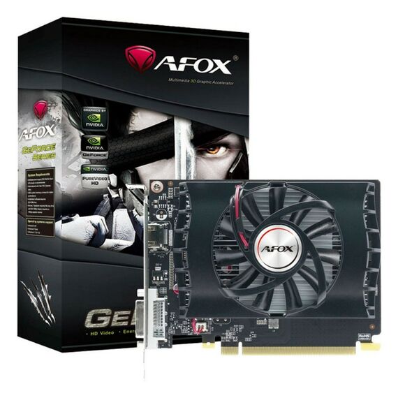 Видеокарта Afox GT1030 2GB GDDR5, 64bit, DVI, HDMI, 1FAN, RTL [AF1030-2048D5H6] фотографии