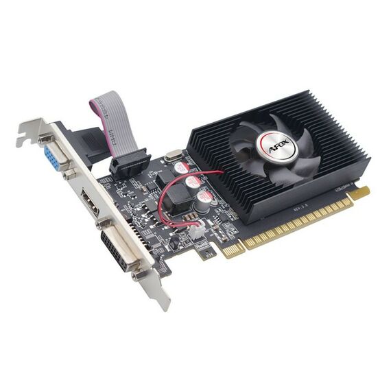 Видеокарта Afox GT420 2GB GDDR3, 128bit, VGA, DVI, HDMI, 1FAN, LP, RTL [AF420-2048D3L2] фотографии