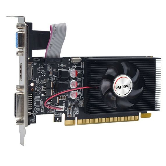Видеокарта Afox GT420 4GB GDDR3, 128bit, VGA, DVI, HDMI, 1FAN, LP, RTL [AF420-4096D3L2] фотографии