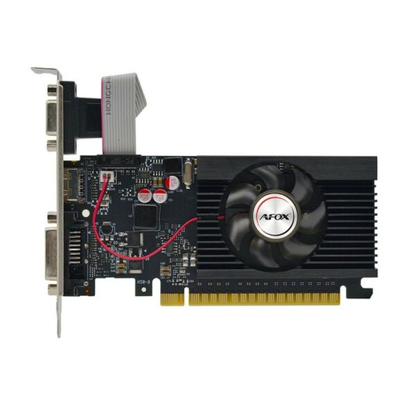 Видеокарта Afox GT710 4GB DDR3, 64bit, VGA, DVI, HDMI, 1FAN, LP, RTL [AF710-4096D3L5-V3] фотографии
