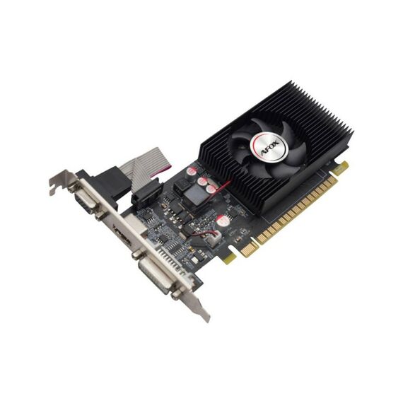 Видеокарта Afox GT730 4GB DDR3, 128bit, VGA, DVI, HDMI, 1FAN, LP, RTL [AF730-4096D3L3] фотографии