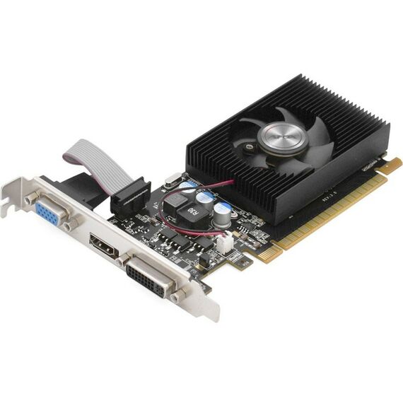Видеокарта Afox GT730 DDR3 2GB 128Bit, LP, Single fan, RTL фотографии