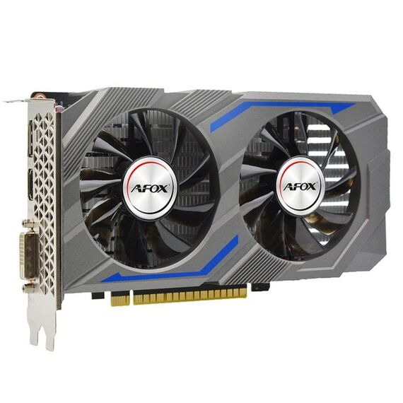 Видеокарта Afox GTX1650 4GB GDDR6, 128BIT, DP, DVI, HDMI, ATX, DUAL FAN, RETAIL PACK [AF1650-4096D6H1-V4] фотографии