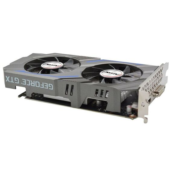 Видеокарта Afox GTX1650 4GB GDDR6, 128BIT, DP, DVI, HDMI, ATX, DUAL FAN, RETAIL PACK [AF1650-4096D6H1-V4] фотографии