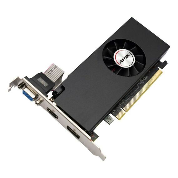 Видеокарта Afox RX550 4GB GDDR5, 128bit, VGA, DP, HDMI, 1FAN, LP, RTL [AFRX550-4096D5L2-V3] фотографии