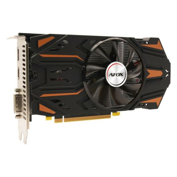 Видеокарта Afox RX560 4GB GDDR5, 128bit, DVI, DP, HDMI, 1FAN, RTL [AFRX560-4096D5H7-V2] фотографии