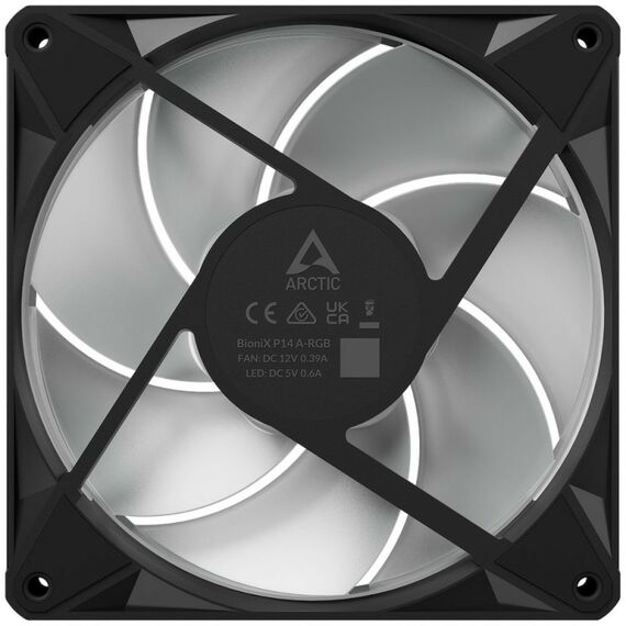 Вентилятор корпусной Arctic Cooling BioniX P14 A-RGB - 3 Pack [ACFAN00341A] фотографии