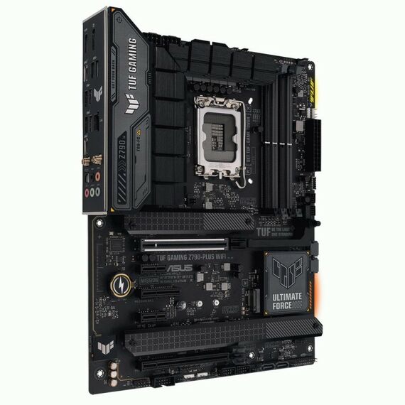 Материнская плата Asus TUF GAMING Z790-PLUS WIFI LGA1700, ATX, 4xDDR5, 2xPCIEx16, PCIEx4, 2xPCIEx1, 4xM.2, 2xUSB-C, DP, HDMI, 2.5GLAN, Wi-Fi 6Е [90MB1D80-M1EAY0] фотографии