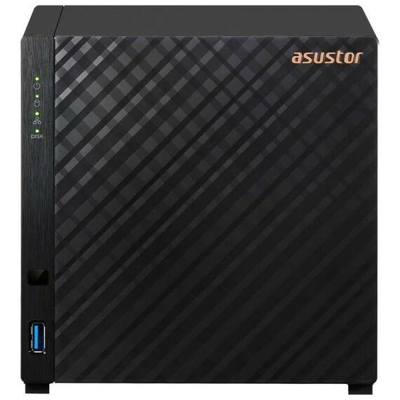 Платформа СХД Asustor AS1204T 4 Bay, 1x2.5GLAN, 1GB, DDR4, 3xUSB [90IX01V1-BW3S00] фотографии