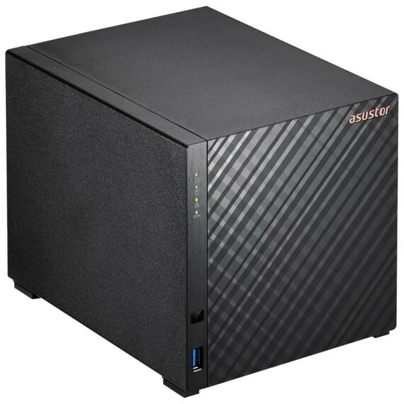 Платформа СХД Asustor AS1204T 4 Bay, 1x2.5GLAN, 1GB, DDR4, 3xUSB [90IX01V1-BW3S00] фотографии