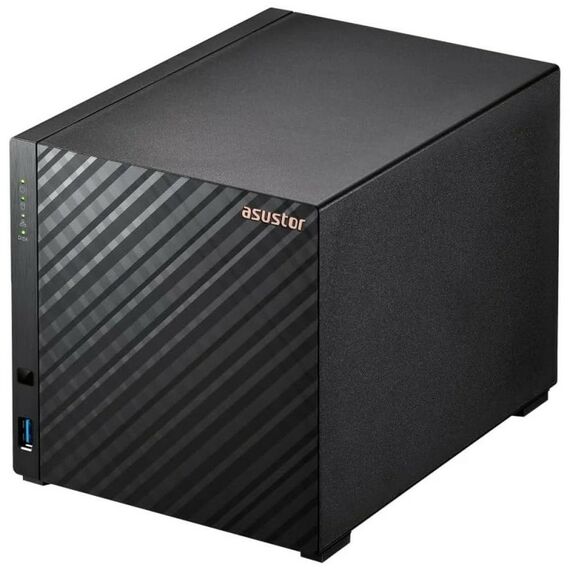 Платформа СХД Asustor AS1204T 4 Bay, 1x2.5GLAN, 1GB, DDR4, 3xUSB [90IX01V1-BW3S00] фотографии
