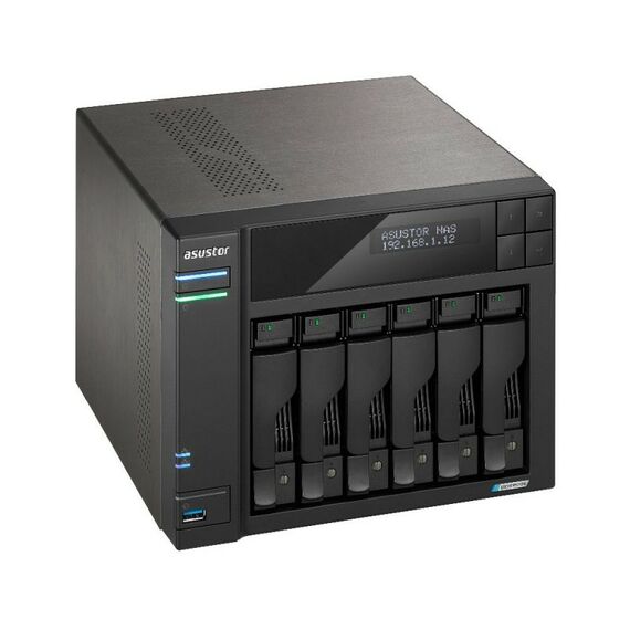 Платформа СХД Asustor AS6706T 6 Bay (Max.14), 4xM.2, 2x2.5GLAN, 8GB (Max.16GB), DDR4, 2xUSB, HDMI [90IX01N1-BW3S60] фотографии