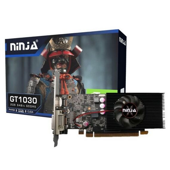 Видеокарта Ninja GT1030 2GB (Sinotex), 64bit, GDDR5, DVI, HDMI, 1FAN, RTL [NF103FG25F] фотографии
