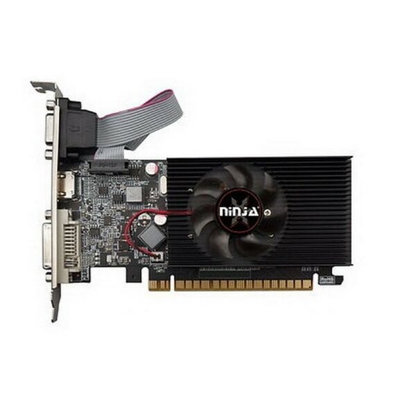 Видеокарта Ninja GT210 1GB (Sinotex), DDR3, 64bit, VGA, DVI, HDMI, 1FAN, LP, RTL [NF21NP013F] фотографии