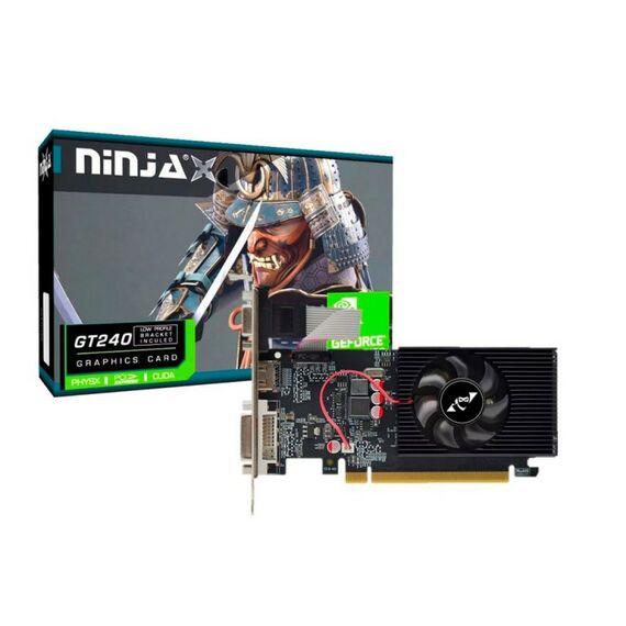 Видеокарта Ninja GT240 1GB DDR3, 128bit, VGA, DVI, HDMI, 1FAN, LP, RTL [NK24NP013F] фотографии