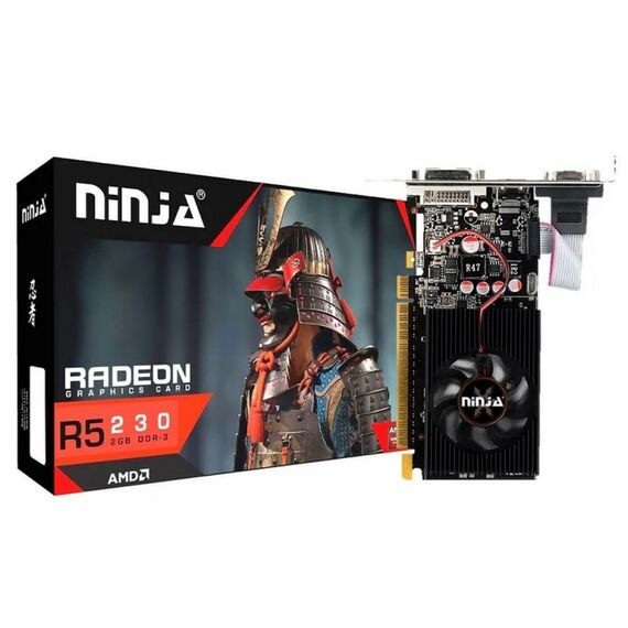 Видеокарта Ninja R5 230 1GB DDR3, 64bit, VGA, DVI, HDMI, 1FAN, LP, RTL [AFR523013F] фотографии