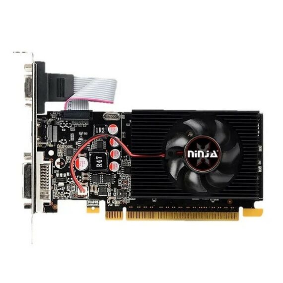 Видеокарта Ninja R5 230 2GB DDR3, 64bit, VGA, DVI, HDMI, 1FAN, LP, RTL [AFR523023F] фотографии
