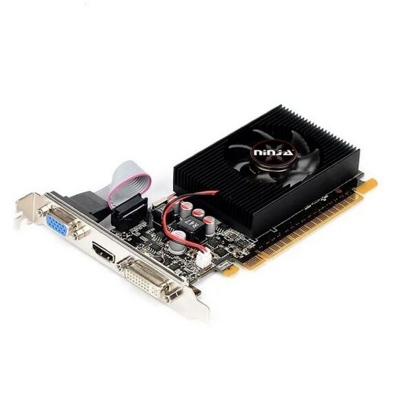 Видеокарта Ninja R5 230 2GB DDR3, 64bit, VGA, DVI, HDMI, 1FAN, LP, RTL [AFR523023F] фотографии