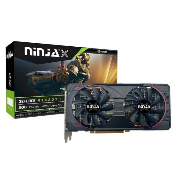 Видеокарта Ninja RTX3070 8GB (Sinotex), GDDR6, 256bit, 3xDP, HDMI, 2FAN, RTL [NF307FG86F] фотографии