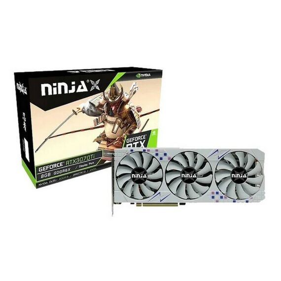 Видеокарта Ninja RTX3070Ti 8GB GDDR6X, 256bit, 3xDP, HDMI, 3FAN, RTL [NF307TI86F] фотографии