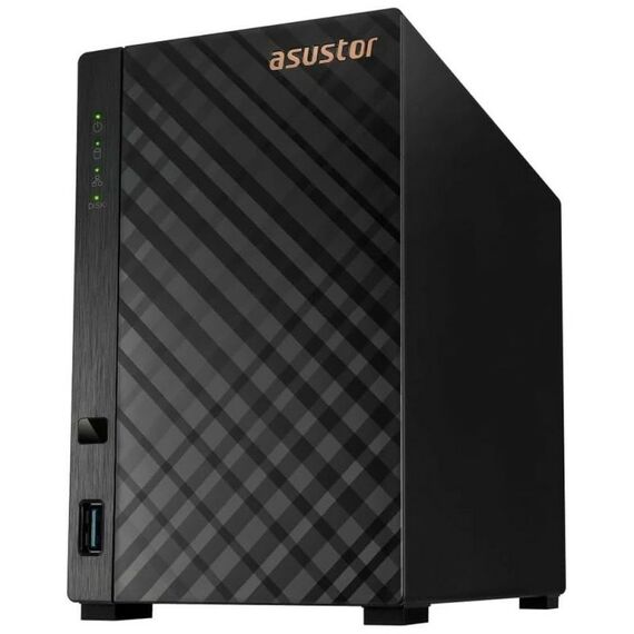 Платформа СХД Asustor AS1202T 2 Bay, 1x2.5GLAN, 1GB, DDR4, 3xUSB [90IX01V0-BW3S00] фотографии