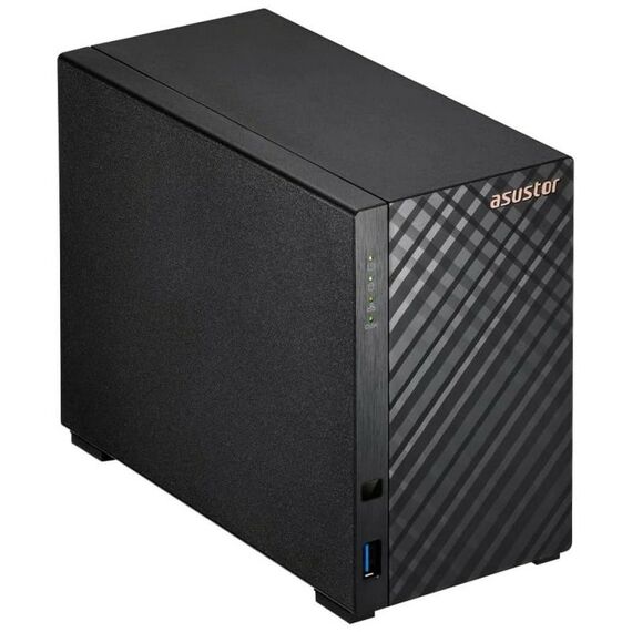 Платформа СХД Asustor AS1202T 2 Bay, 1x2.5GLAN, 1GB, DDR4, 3xUSB [90IX01V0-BW3S00] фотографии