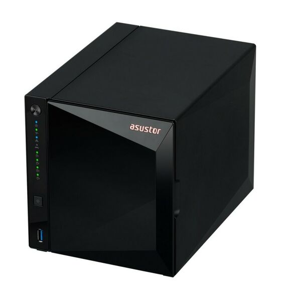 Платформа СХД Asustor AS3304T v2 4 Bay (Max.16), 2.5GLAN, 2GB, DDR4, 3xUSB [90IX01L1-BW3S00] фотографии