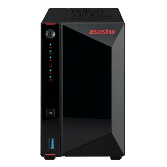 Платформа СХД Asustor AS5402T 2 Bay (Max.14), 4xM.2, 2x2.5GLAN, 4GB (Max.16GB), DDR4, 3xUSB, HDMI [90IX01R1-BW3S20] фотографии