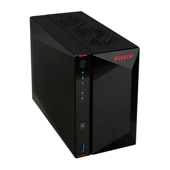 Платформа СХД Asustor AS5402T 2 Bay (Max.14), 4xM.2, 2x2.5GLAN, 4GB (Max.16GB), DDR4, 3xUSB, HDMI [90IX01R1-BW3S20] фотографии