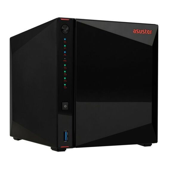 Платформа СХД Asustor AS5404T 4 Bay (Max.16), 4xM.2, 2x2.5GLAN, 4GB (Max.16GB), DDR4, 3xUSB, HDMI [90IX01R1-BW3S40] фотографии