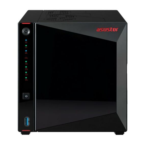 Платформа СХД Asustor AS5404T 4 Bay (Max.16), 4xM.2, 2x2.5GLAN, 4GB (Max.16GB), DDR4, 3xUSB, HDMI [90IX01R1-BW3S40] фотографии