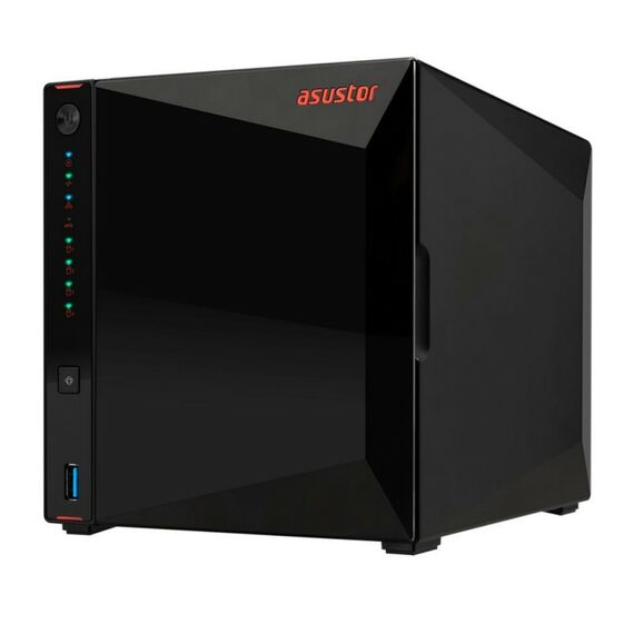 Платформа СХД Asustor AS5404T 4 Bay (Max.16), 4xM.2, 2x2.5GLAN, 4GB (Max.16GB), DDR4, 3xUSB, HDMI [90IX01R1-BW3S40] фотографии