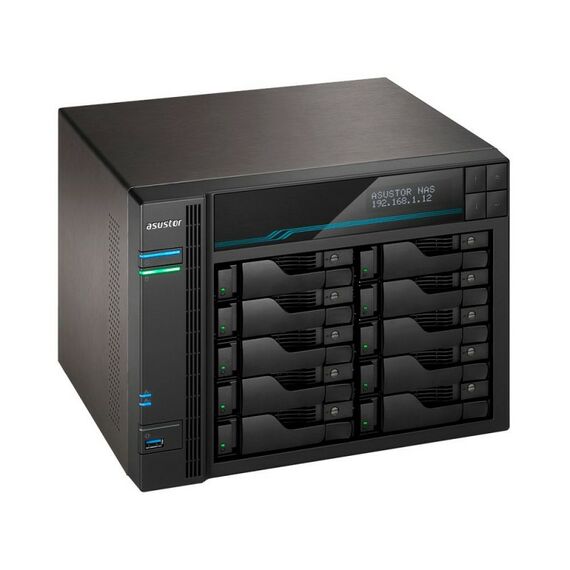 Платформа СХД Asustor AS6510T 10 Bay (Max.18), 2xM.2, 2x2.5GLAN, 2x10GLAN, 8GB (Max.64GB), DDR4, 2xUSB [90IX0191-BW3S10] фотографии