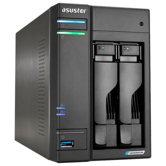Платформа СХД Asustor AS6702T V2 2 Bay, 4xM.2, 2x5GLAN, 4GB (Max.16GB), DDR4, 2xUSB, HDMI [90IX01N3-BW3S00] фотографии