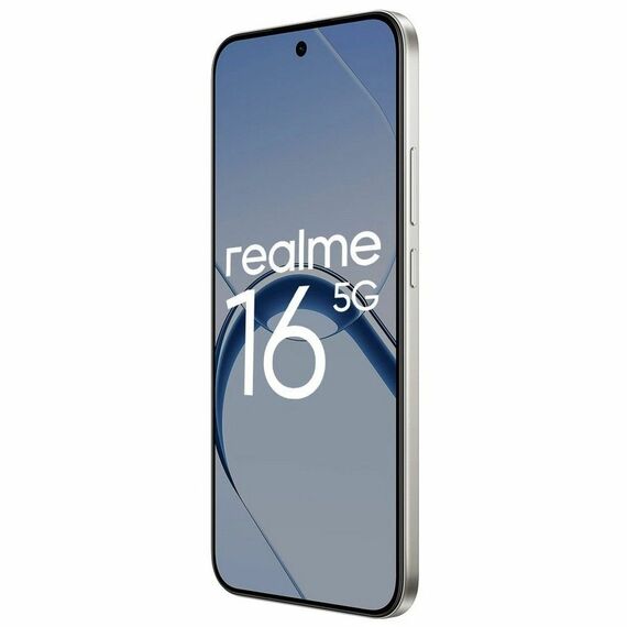 Смартфон Realme RMX5171 16 5G 256Gb 8Gb белый моноблок 3G 4G 6.74" 720x1600 Android 16 32Mpix 802.11 a/b/g/n/ac NFC GPS GSM900/1800 GSM1900 [6941764488113] фотографии