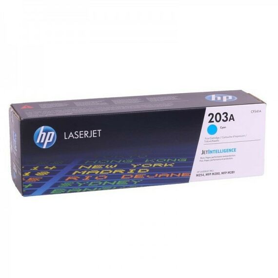 Для HP (оригинал): Картридж HP CF541A Cyan №203A для HP  LJ Pro M254/M280/M281 фотографии